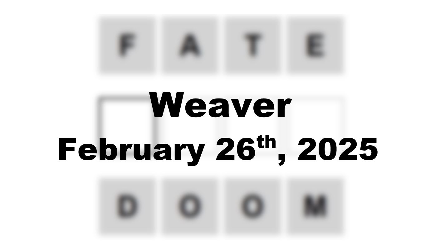 ‘Wordle’ Answer Today 1348 February 26th 2025 – Hints and Solution (2/26/25)