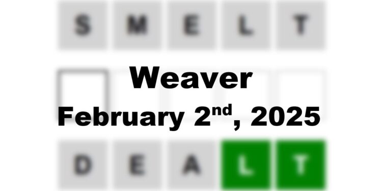 Daily Weaver Answers - 2nd February 2025