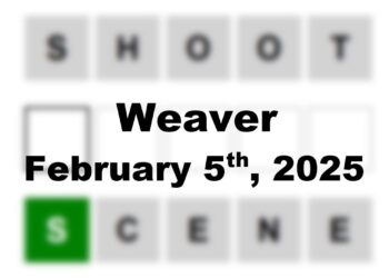 ‘Wordle’ Answer Today 1327 February 5th 2025 – Hints and Solution (2/5/25)