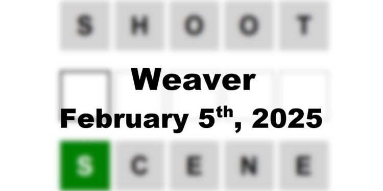 Daily Weaver Answers - 5th February 2025