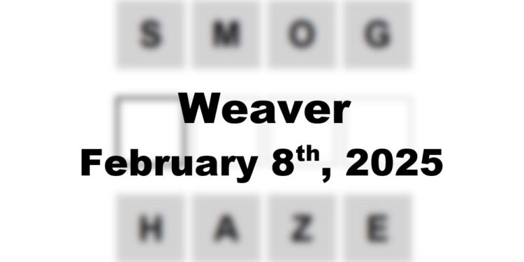 Daily Weaver Answers - 8th February 2025
