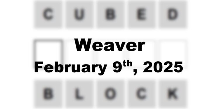Daily Weaver Answers - 9th February 2025