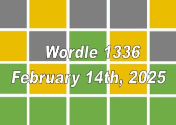 ‘Wordle’ Answer Today 1336 February 14th 2025 – Hints and Solution (2/14/25)