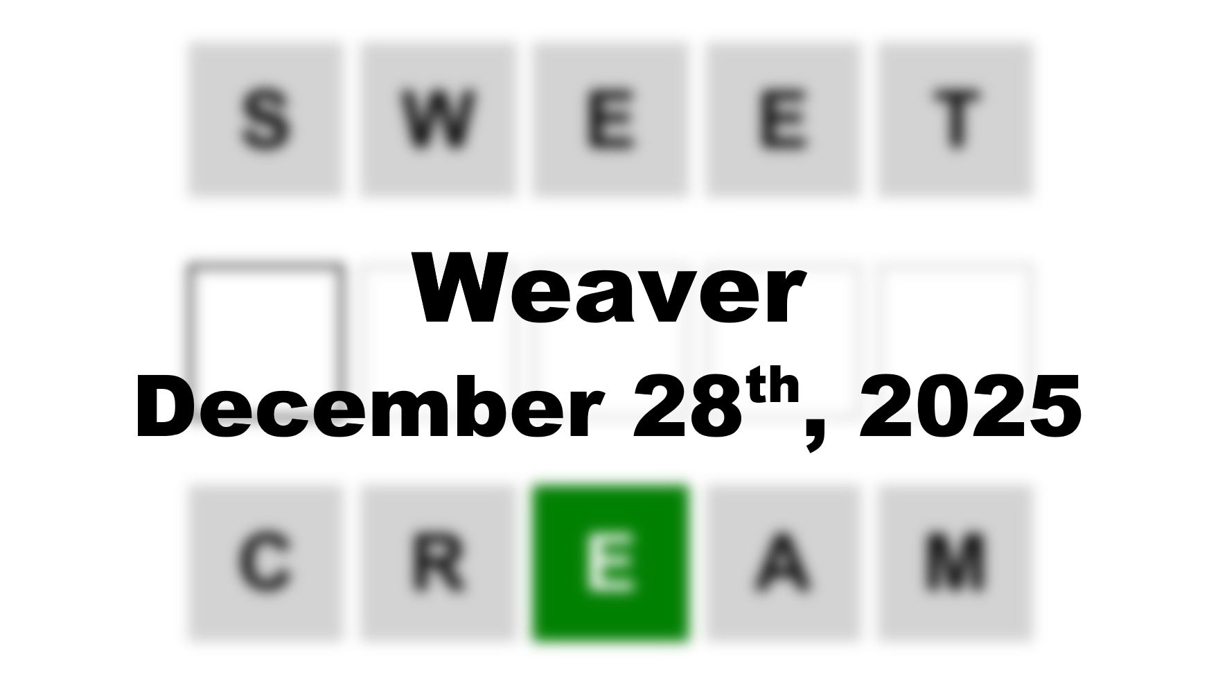 ‘Wordle’ Answer Today 1653 December 28th 2025 – Hints and Solution (12/28/25)