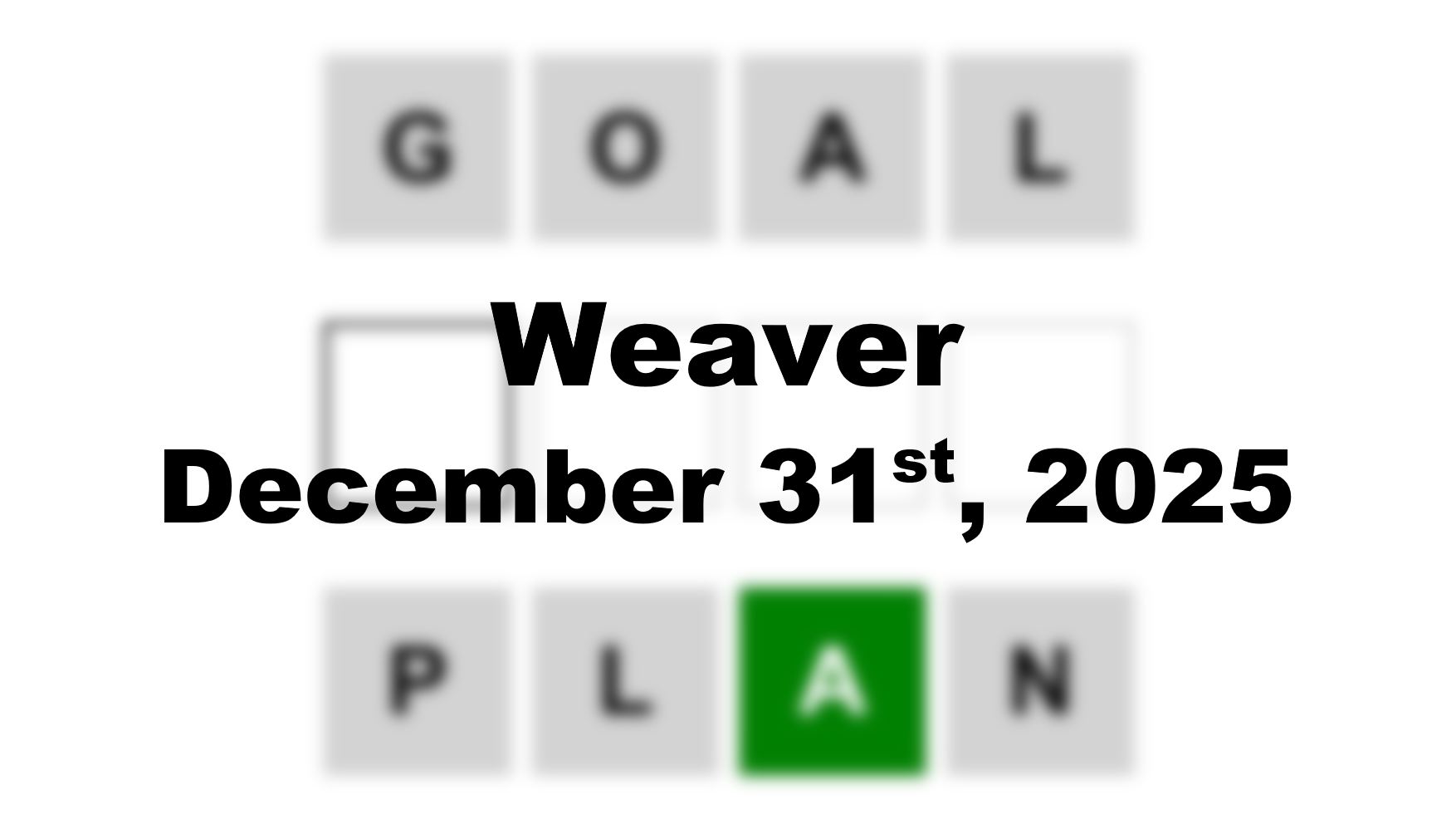 ‘Wordle’ Answer Today 1656 December 31st 2025 – Hints and Solution (12/31/25)