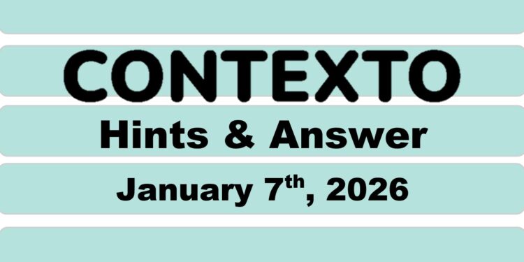 Daily Contexto 1207 - January 7th 2026
