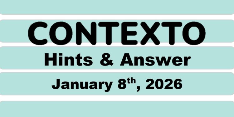 Daily Contexto 1208 - January 8th 2026