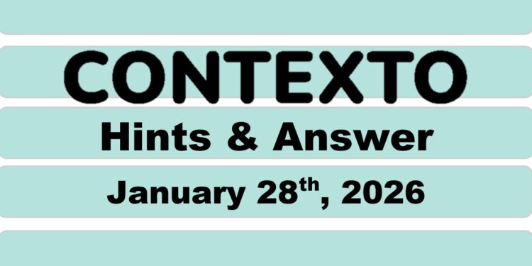 Daily Contexto 1228 - January 28th 2026