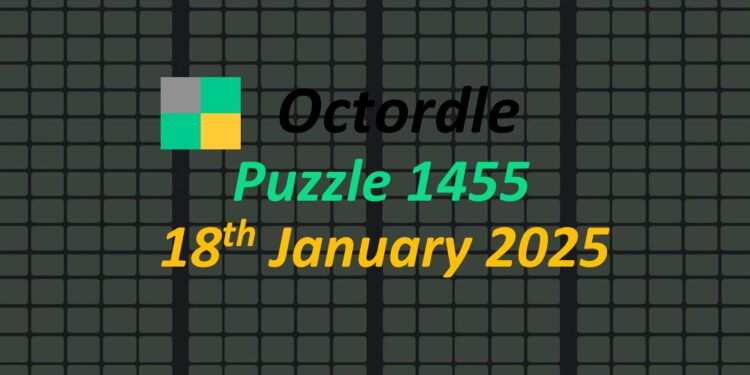 Daily Octordle 18th January 2026 Answers Today 1455