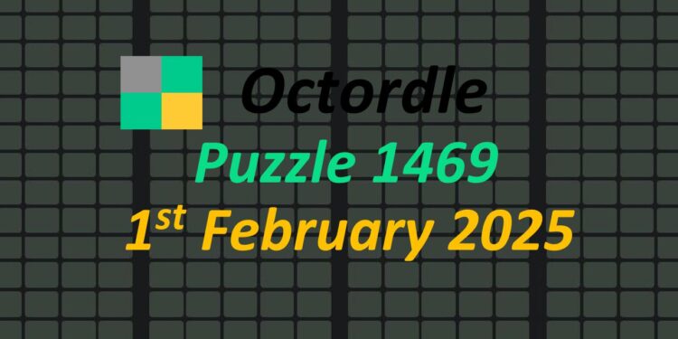 Daily Octordle 1st February 2026 Answers Today 1469