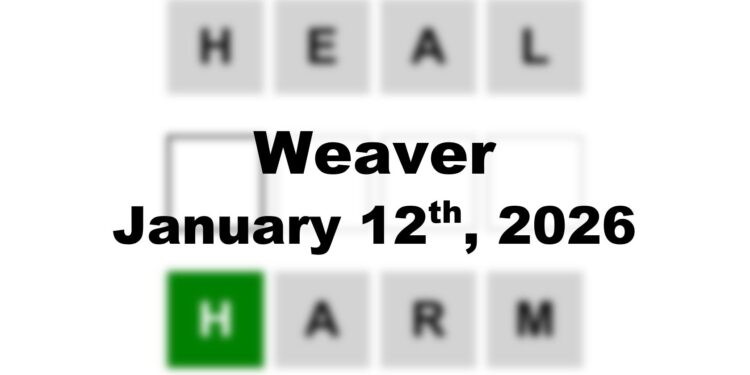 ‘Weaver’ Answer Today Heal to Harm: January 12th 2026 Hints and Solution