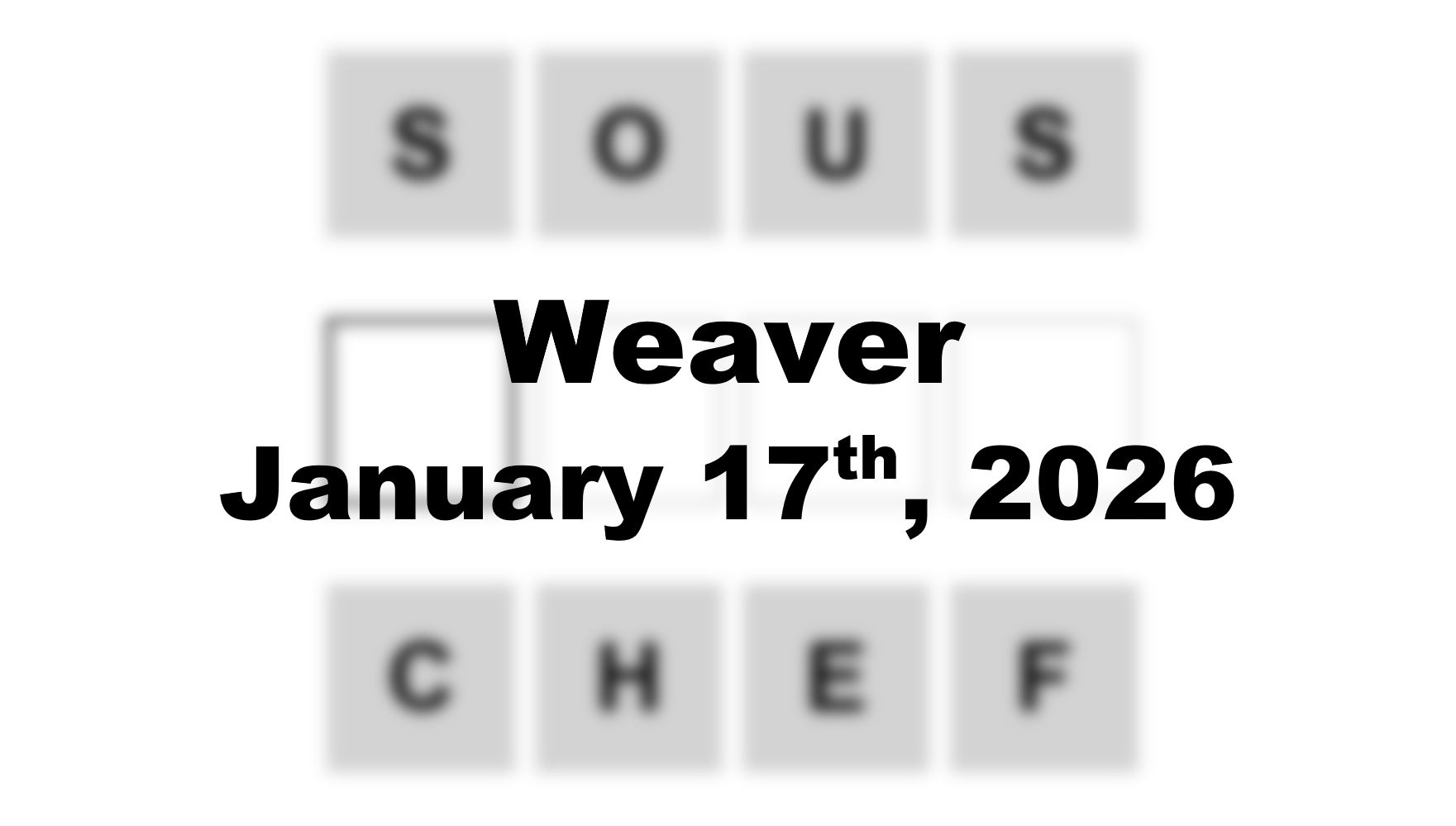 ‘Wordle’ Answer Today 1673 January 17th 2026 – Hints and Solution (17/1/26)