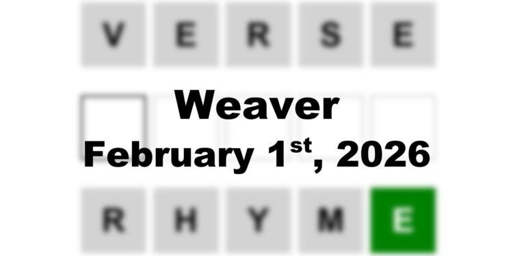 ‘Wordle’ Answer Today 1688 February 1st 2026 – Hints and Solution (2/1/26)