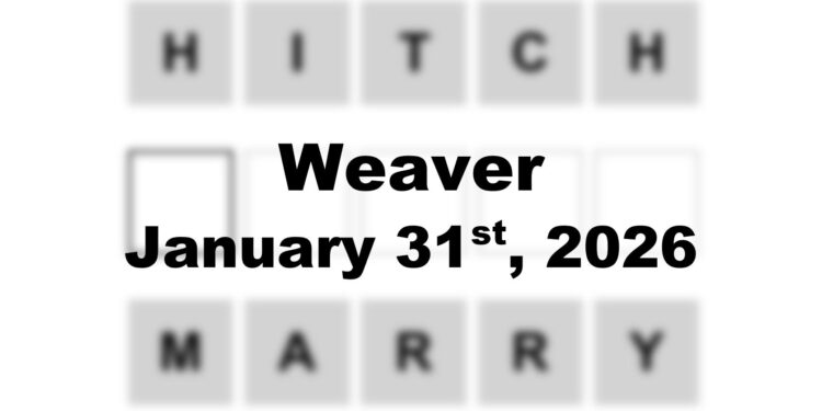 ‘Wordle’ Answer Today 1687 January 31st 2026 – Hints and Solution (31/1/26)