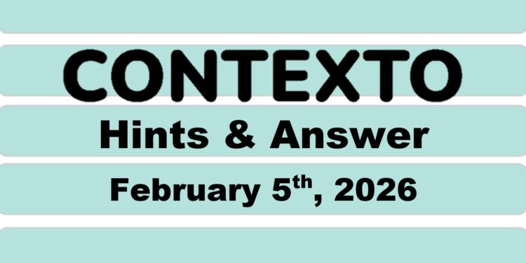 Daily Contexto 1236 - February 5th 2026