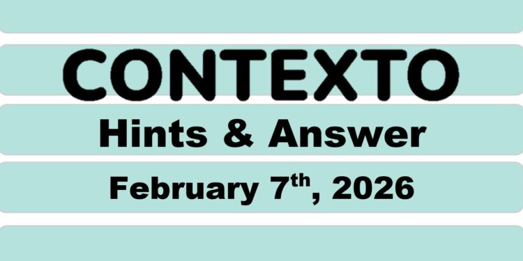 Daily Contexto 1238 - February 7th 2026