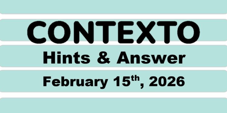 Daily Contexto 1246 - February 15th 2026