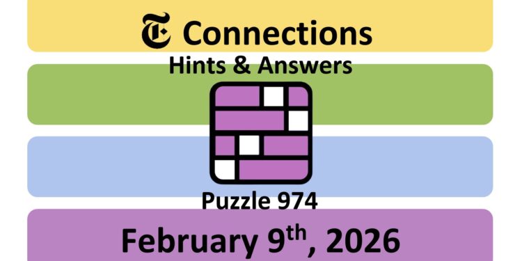 ‘Wordle’ Answer Today 1696 February 9th 2026 – Hints and Solution (2/9/26)