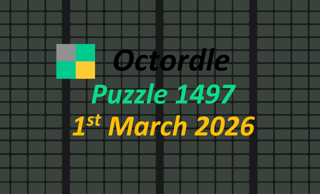 Daily ‘Octordle’ Answers 1496 February 28th, 2026 – Hints and Solutions (2/28/26)