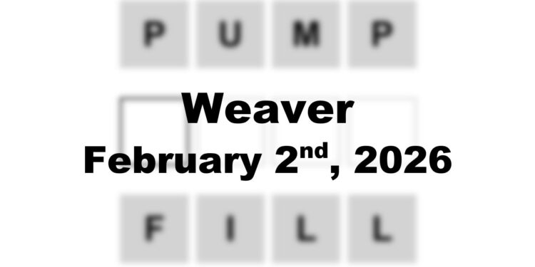 Weaver Answer - 2nd February 2026