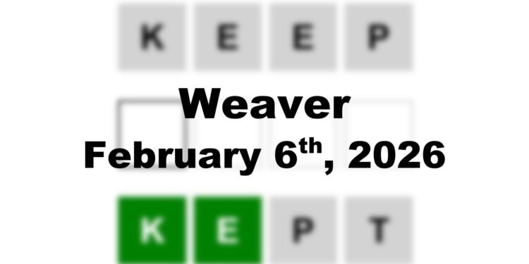 Weaver Answer - 6th February 2026