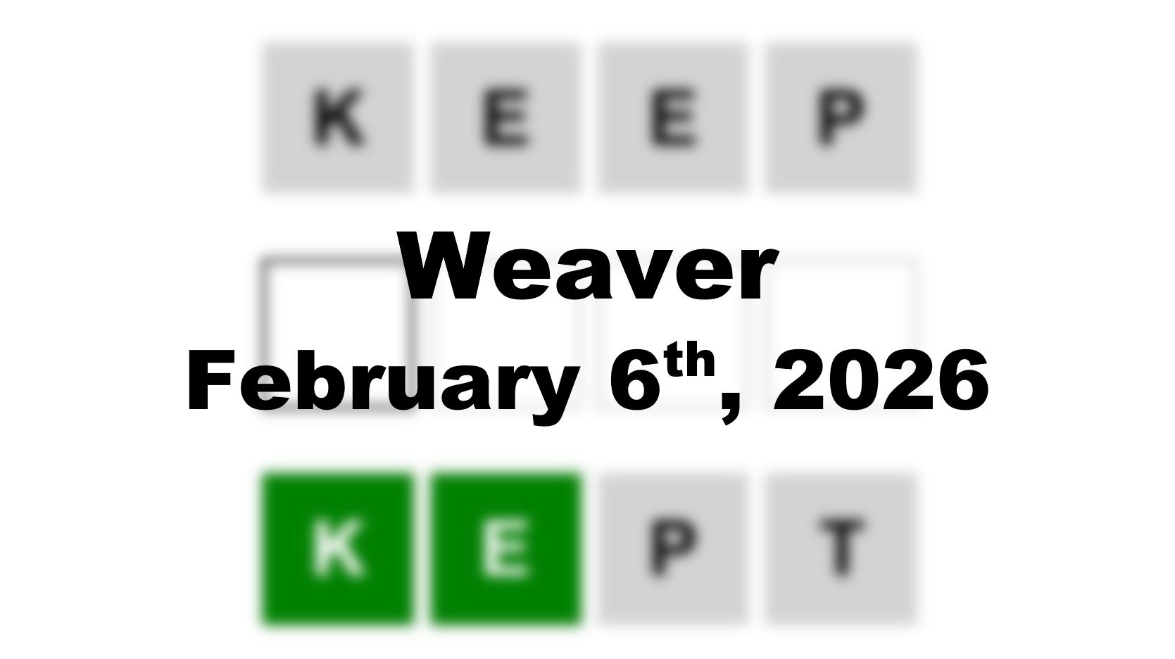 ‘Wordle’ Answer Today 1693 February 6th 2026 – Hints and Solution (2/6/26)