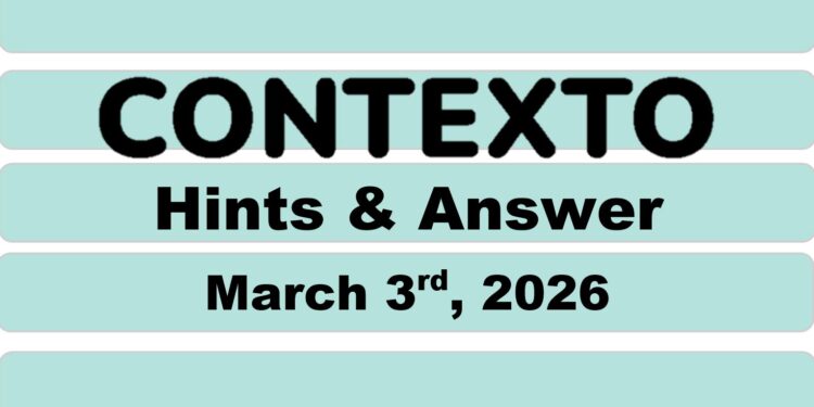 Daily Contexto 1262 - March 3rd 2026