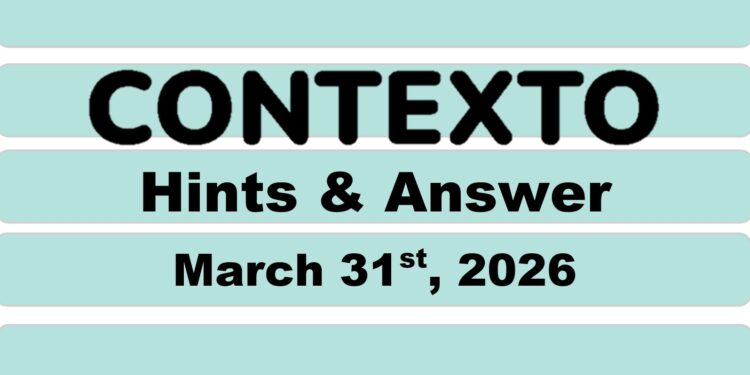 Daily Contexto 1290 - March 31st 2026