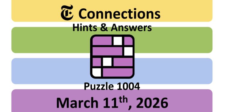 ‘Wordle’ Answer Today 1726 March 11th 2026 – Hints and Solution (3/11/26)