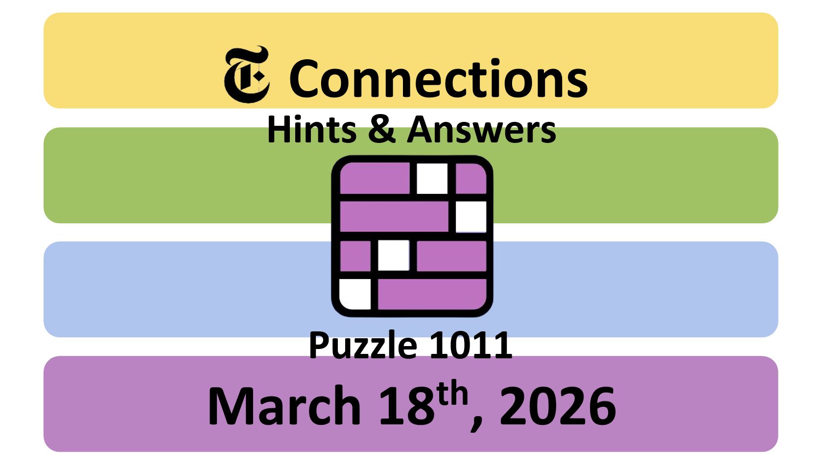 ‘Wordle’ Answer Today 1733 March 18th 2026 – Hints and Solution (3/18/26)