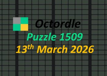 ‘Wordle’ Answer Today 1728 March 13th 2026 – Hints and Solution (3/13/26)