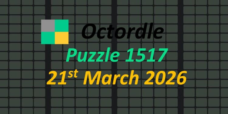Daily Octordle 21st March 2026 Answers Today 1517