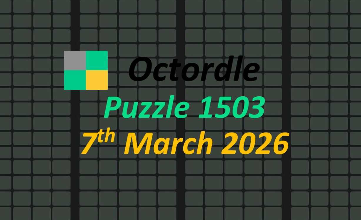 Daily ‘Octordle’ Answers 1502 March 6th, 2026 – Hints and Solutions (3/6/26)
