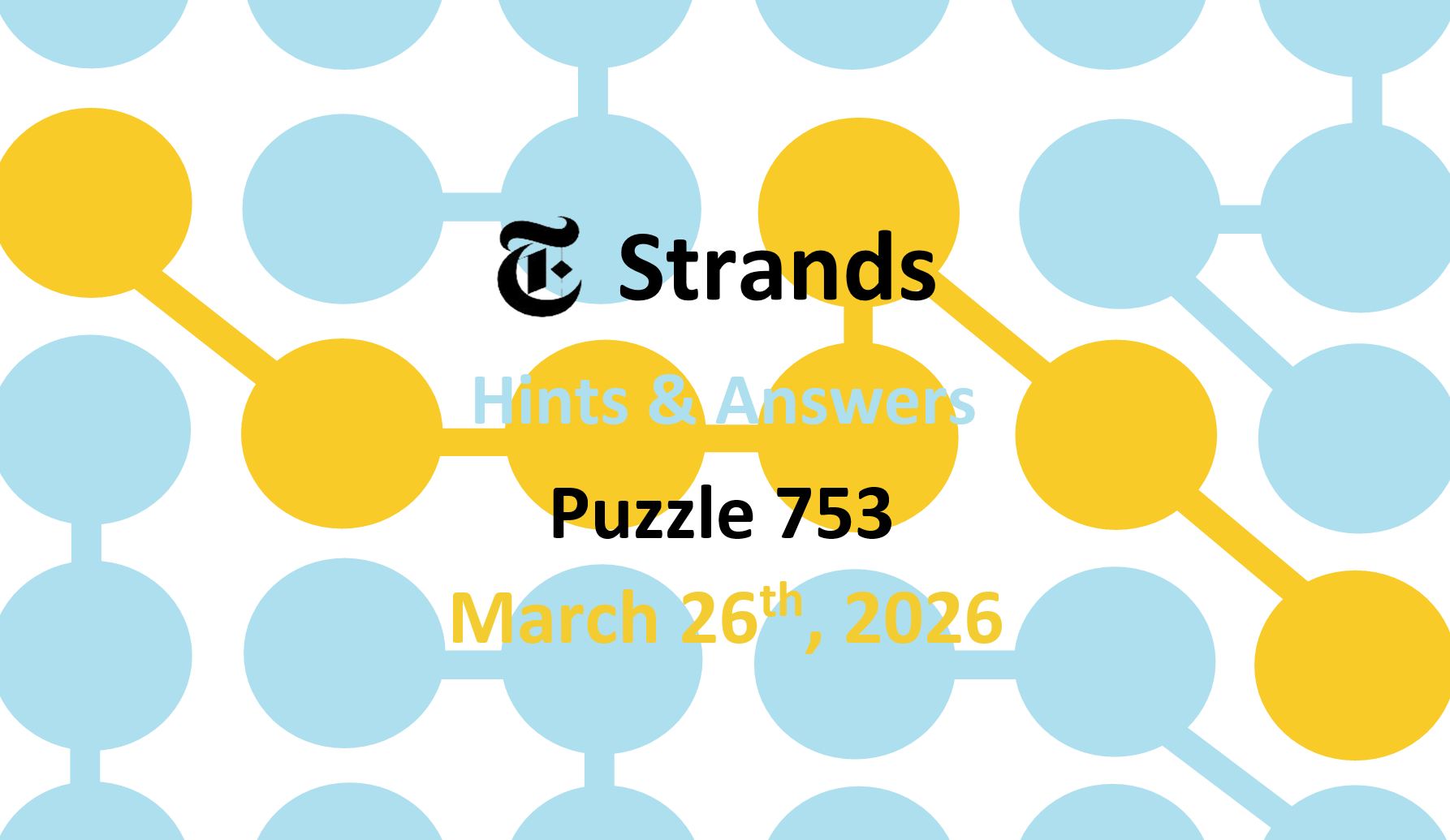 ‘Wordle’ Answer Today 1741 March 26th 2026 – Hints and Solution (3/26/26)