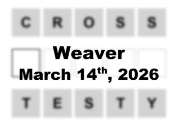 ‘Wordle’ Answer Today 1729 March 14th 2026 – Hints and Solution (3/14/26)