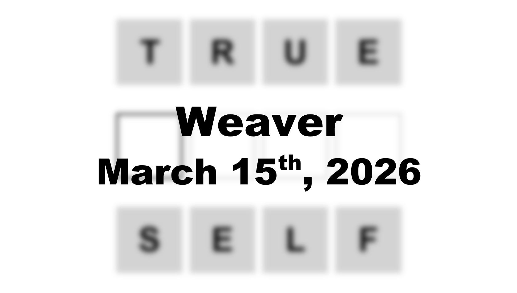 ‘Wordle’ Answer Today 1730 March 15th 2026 – Hints and Solution (3/15/26)
