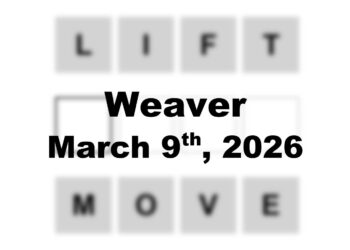 ‘Wordle’ Answer Today 1724 March 9th 2026 – Hints and Solution (3/9/26)