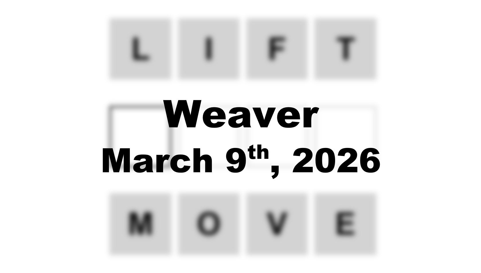 ‘Wordle’ Answer Today 1724 March 9th 2026 – Hints and Solution (3/9/26)