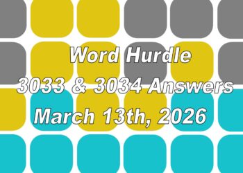 ‘Wordle’ Answer Today 1728 March 13th 2026 – Hints and Solution (3/13/26)