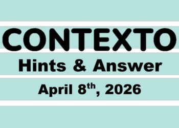 ‘Contexto’ Answer Today April 8th 2026 – 1298 Hints and Solution (4/8/26)