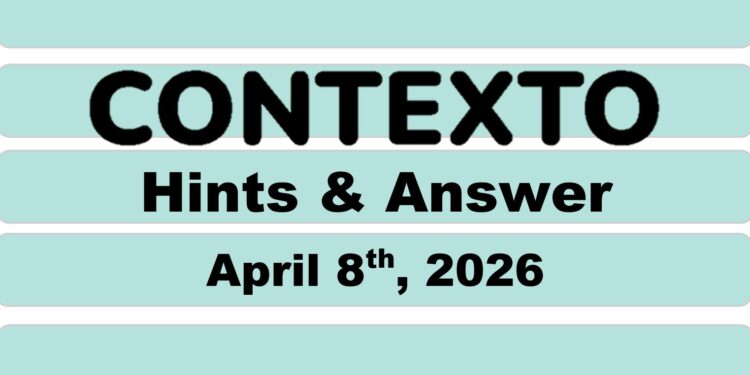Daily Contexto 1298 - April 8th 2026