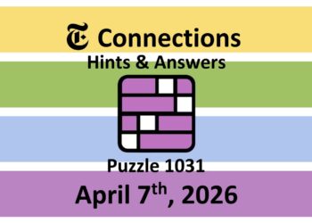 ‘Wordle’ Answer Today 1753 April 7th 2026 – Hints and Solution (4/7/26)