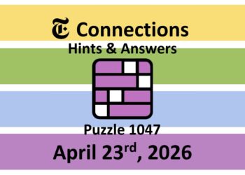 ‘Wordle’ Answer Today 1769 April 23rd 2026 – Hints and Solution (4/23/26)