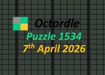 ‘Wordle’ Answer Today 1753 April 7th 2026 – Hints and Solution (4/7/26)