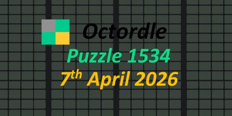 Daily Octordle 7th April 2026 Answers Today 1534