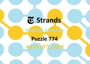 ‘Wordle’ Answer Today 1762 April 16th 2026 – Hints and Solution (4/16/26)