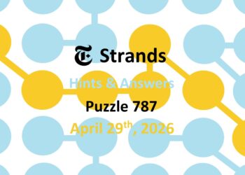 ‘Wordle’ Answer Today 1775 April 29th 2026 – Hints and Solution (4/29/26)