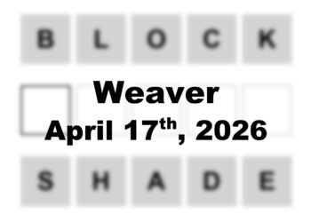 ‘Wordle’ Answer Today 1763 April 17th 2026 – Hints and Solution (4/17/26)