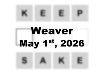 ‘Wordle’ Answer Today 1777 May 1st 2026 – Hints and Solution (5/1/26)