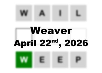 ‘Wordle’ Answer Today 1768 April 22nd 2026 – Hints and Solution (4/22/26)